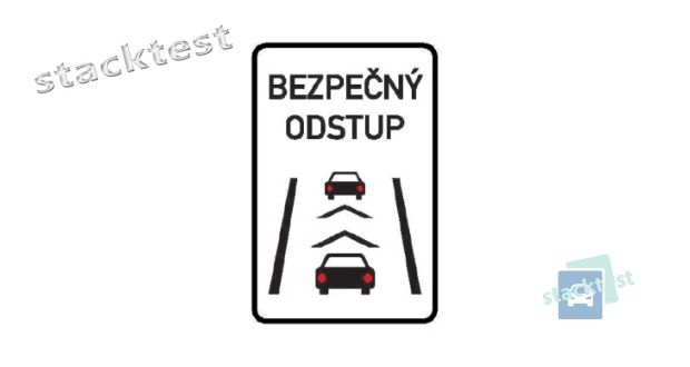 Tato dopravní značka: