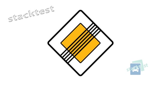 Jak se máte zachovat na křížení vozovky, kde je umístěna tato dopravní značka?