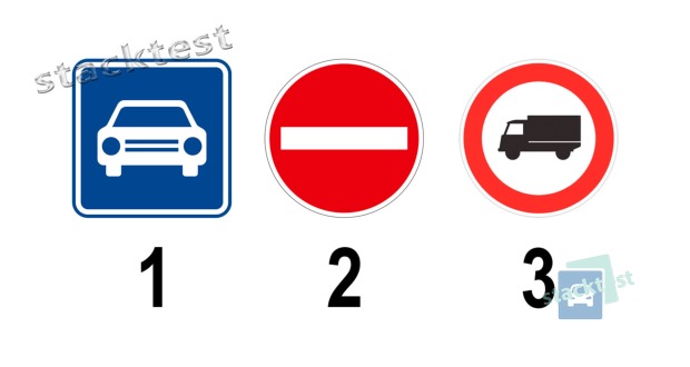 Které z uvedených značek umožňují jízdu nákladním automobilům s největší povolenou hmotností nepřevyšující 3,5 t?