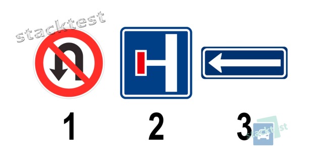 Které z uvedených značek umožňují provedení odbočení vlevo?