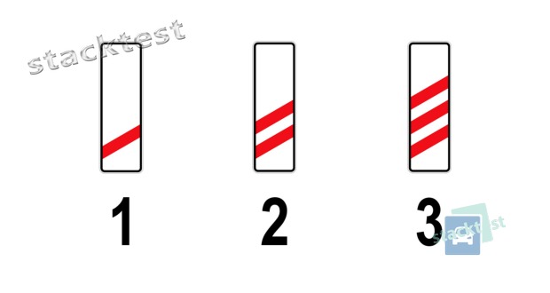 Která z uvedených dopravních značek se umisťuje jako první při přiblížení k železničnímu přejezdu?