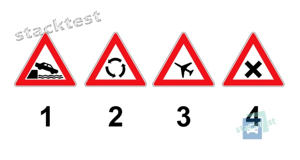 Která z uvedených dopravních značek se umisťuje dvakrát před nebezpečným úsekem silnice mimo obec?