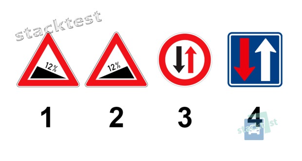 Za přítomnosti které značky je řidič povinen dát přednost v jízdě, je-li protijízda ztížena?