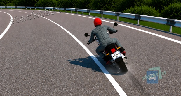 Co může vést ke smyku motocyklu při průjezdu zatáčkami?
