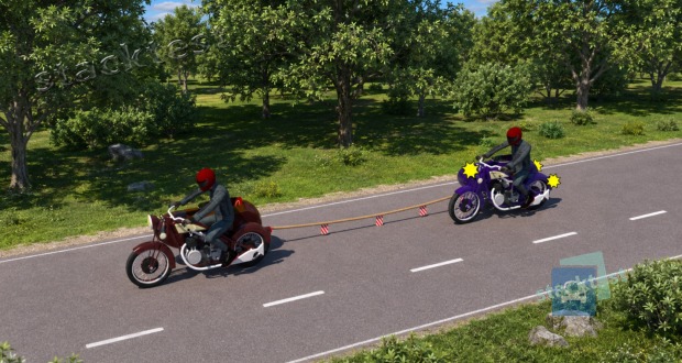 Motocykl s postranním vozíkem: 