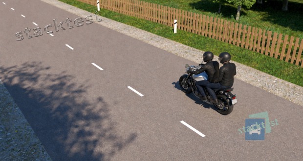 Spolujezdec na motocyklu: