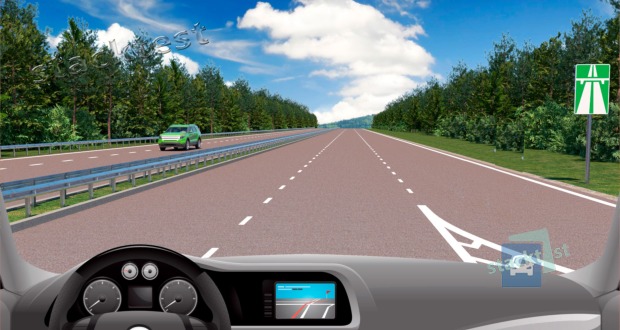Během jízdy na silnici pro motorová vozidla mimo obec se ukázalo, že Vaše vozidlo ve stoupání nedosahuje rychlosti nejméně 80 km/h. Můžete pokračovat v jízdě po této silnici?