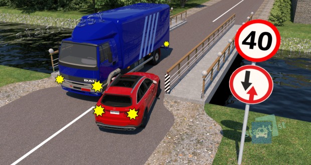 Dojde-li při dopravní nehodě ke hmotné škodě na některém ze zúčastněných vozidel včetně přepravovaných věcí nižší než 100 000 Kč, jsou účastníci dopravní nehody povinni ohlásit tuto nehodu policistovi: