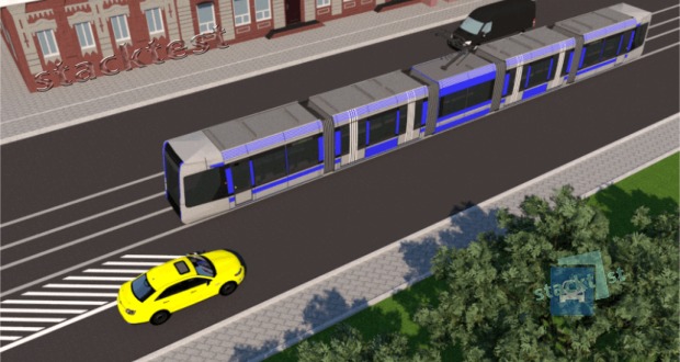 Podél tramvaje se jezdí: