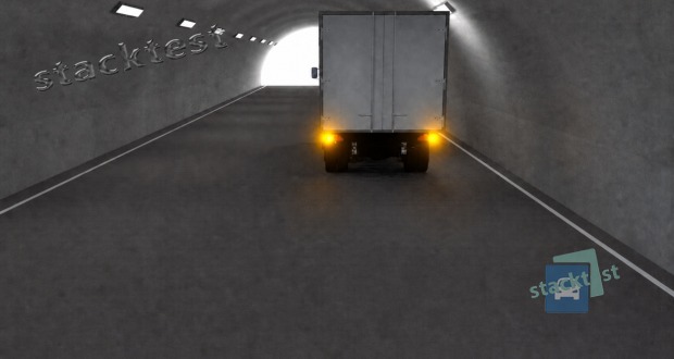 V tunelu došlo k poruše motorového vozidla, které se stalo nepojízdným. Jako řidič takového vozidla nesmíte: