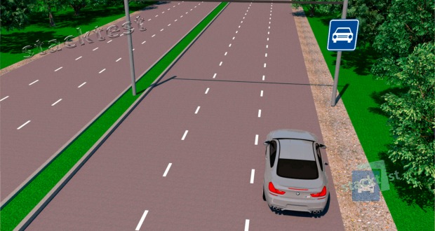 Při jízdě po silnici pro motorová vozidla: