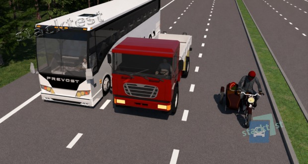 Které z následujících motorových vozidel smíte řídit na základě řidičského oprávnění skupiny C: