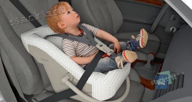 Je možné přepravovat na předním sedadle osobního automobilu dítě mladší 12 let a nepřevyšující parametry dané zákonem pro jízdu v zádržném systému (150 cm / 36 kg)?