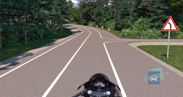 Čím je rychlost jízdy motocyklu vyšší: