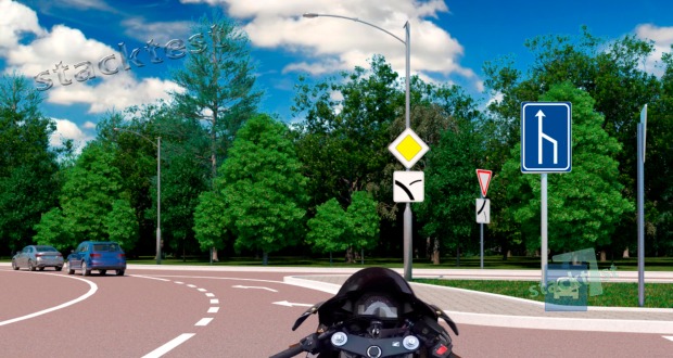Pokud je při jízdě na motocyklu nezbytné v nájezdu do zatáčky brzdit, je nejvhodnější: