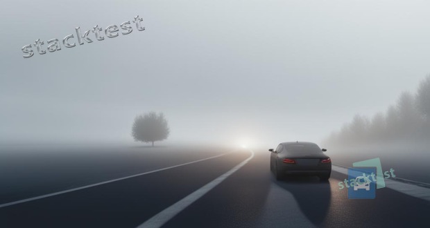 Почему при тумане вы должны снизить скорость движения?
