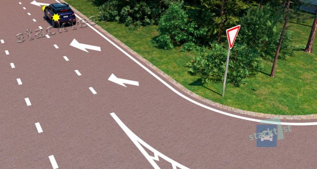 Apie ką informuoja šios kelių horizontaliojo ženklinimo rodyklės?