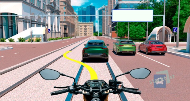 Разрешен ли обгон в изображенной на рисунке ситуации?
