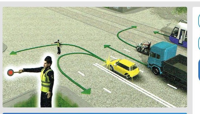 Kuru transportlīdzekļu vadītājiem atļauts braukt attēlotajā situācijā?