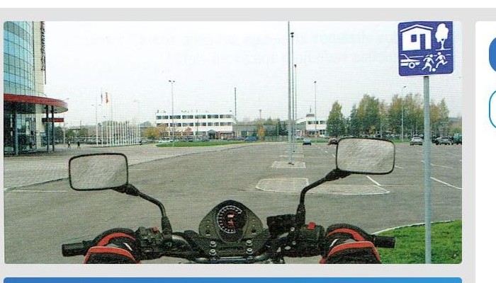 Vai attēlā redzamajā teritorijā ir atļauts mācīt vadīt transportlīdzekli?