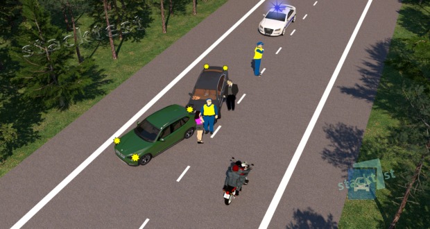 Kada gadījuma pec ceļu satiksmes negadījuma nedrīkst sastādīt 'saskaņoto paziņojumu' un ir jāizsauc policija?