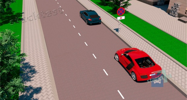 Какой из автомобилей правильно поставлен для стоянки в субботу?