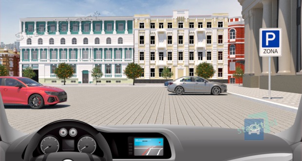 Kura automobiļa vadītajam ir priekšroka stāvvietu territorijā?