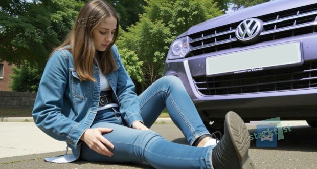 Automašīna notriekusi gājēju. Viņš sūdzas par ļoti stiprām sāpēm augšstilbā.Kura no pirmās palīdzības sniedzēja darbībām NAV pareiza?