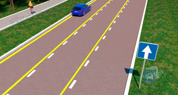 Vai viegla automobiļa vadītajam atļauts apstaties attēlotajā situācijā, lai izkāptu pasažieri?