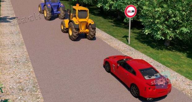 Vai viegla automobiļa vadītajam atļauts apdzīt traktorus, ja to braukšanas ātrums ir mazāks par 30 km/h?
