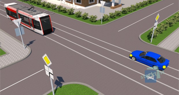 Vai viegla automobiļa vadītājs ir ieņemis pareizu stāvokli uz brauktuvesjai nogrieztos pa kreisi?