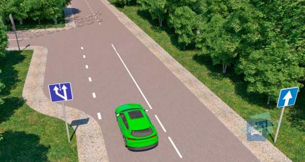 Kados virzienos atļauts braukt automobiļa vaditajam ārpus apdzīvotām vietām?