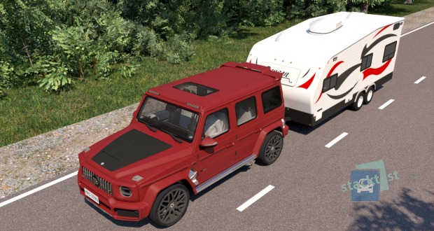 Kādu piekabi ir atļauts vilkt ar mehānisko transportlīdzekli?