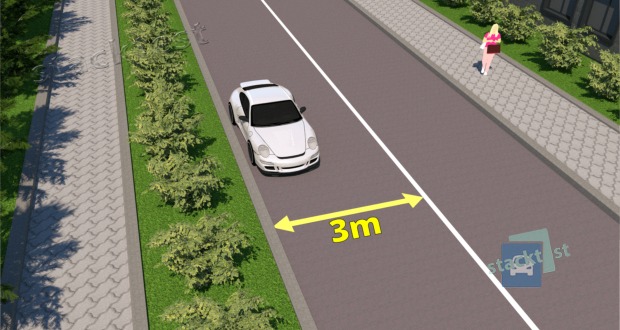 Разрешается ли остановить автомобиль в указанном месте?