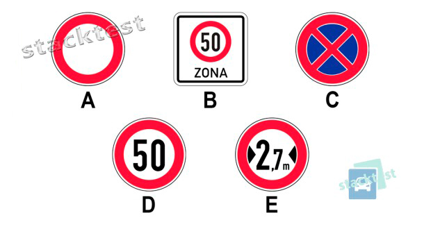 Kuru no attēlota ceļa zīmju darbība ir speķa no uzstādīšanas vietas līdz tuvākam krustojumam?