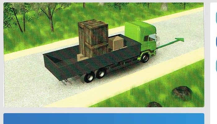 Kāds ir attēlā redzamā transportlīdzekļa maksimāli pieļaujamais augstums, lai braukšanai nebūtu jāsaņem atļauja?