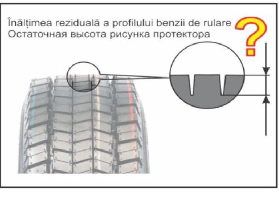 Este interzisă exploatarea autobuzului dacă înălţimea reziduală a profilului benzii de rulare a pneurilor este mai mică de: