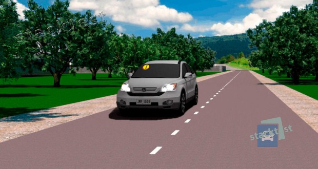 Pentru atenţionarea altor participanţi la trafic precum și pentru semnalizarea vehiculului în cazul deplasării pe timp de zi, conducătorii începători trebuie să conecteze lumina de întâlnire sau lumina de deplasare pe timp de zi:
