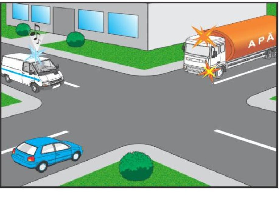 Având intenţia de a se deplasa înainte, conducătorul autoturismului trebuie: