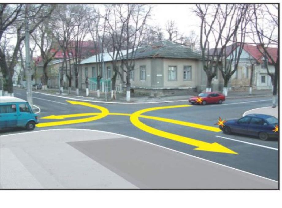 Al treilea va traversa intersecţia: