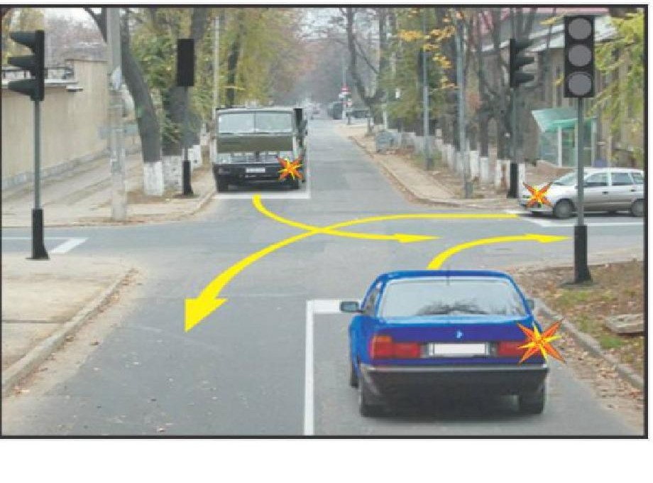 Ultimul va traversa intersecţia: