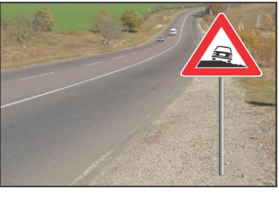 Cum veți proceda dacă roțile de pe partea dreaptă a automobilului au intrat pe acostamentul umed și neconsolidat?