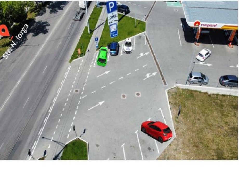 Care dintre autovehicule s-a poziționat corect Autoturismul la parcare pentru îmbarcarea pasagerilor?