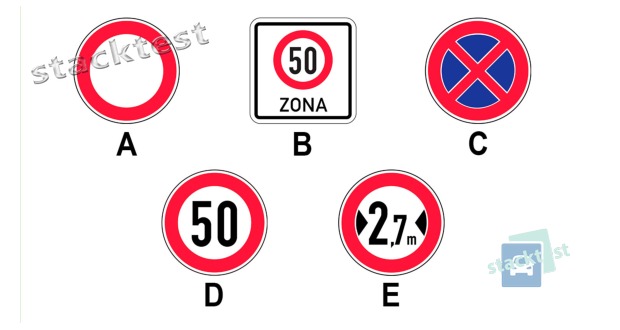 Kuru no attēlota ceļa zīmju darbība ir speķa no uzstādīšanas vietas līdz tuvākam krustojumam?