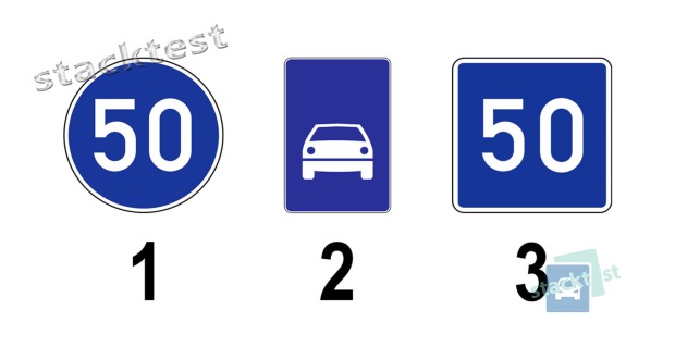 Kuras no šīm zīmēm aizliedz pārvietoties transportlīdzekļiem, kuru tehniskie parametri vai stāvoklis liecina par ātrumu, kas mazāks par 40 km/h?