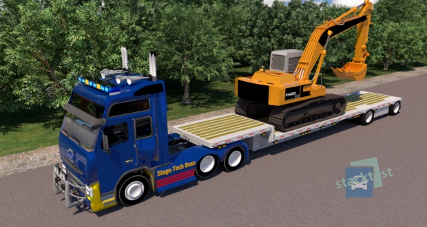 Kokia įspėjamoji lemputė įsijungia sunkiose, didelėse transporto priemonėse?