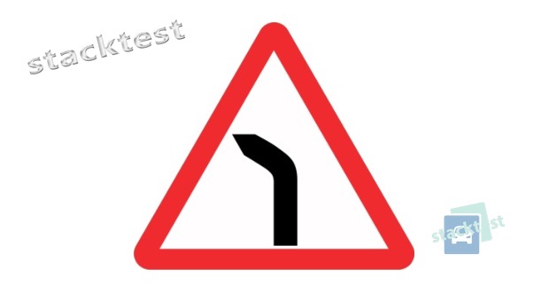 Apie ką šis kelio ženklas įspėja?