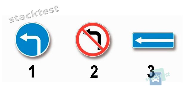 Kuris iš šių ženklų leidžia apsisukti?